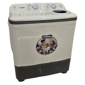  Hyundai HBM-1700 - Twin Tub Washing Machine - 17 kg - White 