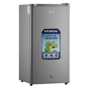  ثلاجة هيونداي ذات الباب الواحد - 5 قدم - HBM-500 - سلفر 