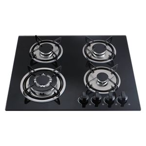 Hyundai HBM-04GB - 4 Burners - Built-In Cookers - Black