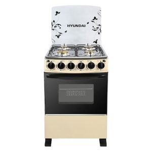  Hyundai HBM-50 - 4 Burners - Gas Cooker - Brown 