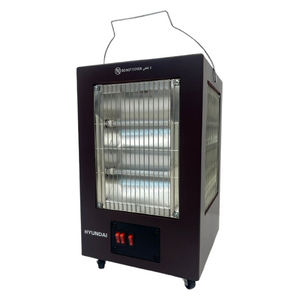 Hyundai HBM-1707 - Radiant Heater - 2000 W - 5 sides -   Black