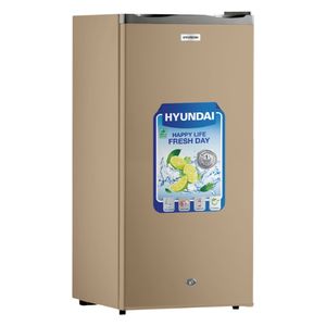 ثلاجة هيونداي ذات الباب الواحد - 5 قدم - HBM-500 - ذهبي