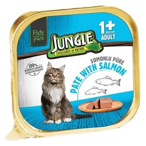 Jungle Adult Salmon Cat Food - 100g