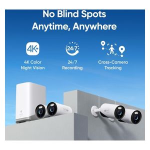  Anker E8600323 - Security Camera Kit - White 