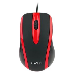  Havit HV-MS753 - Wired Mouse - Red 