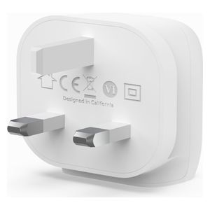 Belkin WCA006myWH -   Charger - 1 Ports  - 20W - White