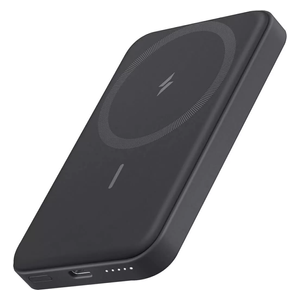  5000mah - شاحن محمول وايرليس انكر - 4908 - اسود 