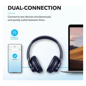  Anker A3004H31 - Bluetooth Headphone Over Ear - Blue 