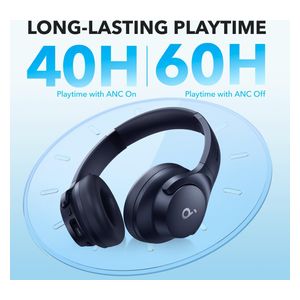  Anker A3004H31 - Bluetooth Headphone Over Ear - Blue 