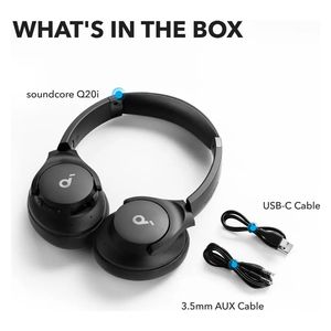  Anker A3004H11 - Bluetooth Headphone Over Ear - Black 