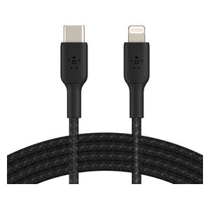 Belkin CAA004bt2MBK -Cable USB-C To Lightining  - 2m - Black