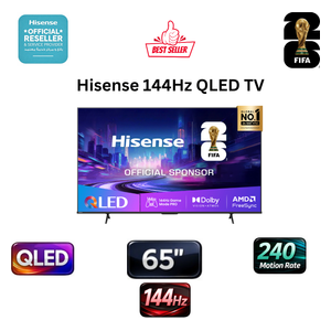  Hisense 65Q71Q - 65 Inch - 4K - QLED - 144Hz - VIDAA - Black 