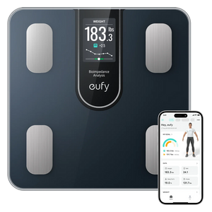 Anker Eufy C20 - Smart Scale - Multi-user support - High accuracy - Black