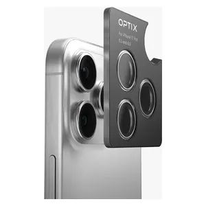 UNIQ Optix - Camera Lens Protector - For iPhone 17 Pro / 17 Pro Max - Silver