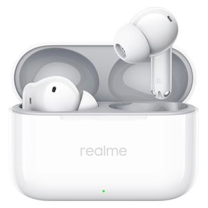  Realme Buds T200 - In Ear Headphones - 50 Hours - IP55 water and dust resistance - Bluetooth 5.4 - White 