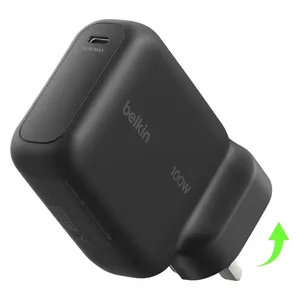  Belkin Wall Charger - 1 Port - 100W - Black 