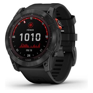 GARMIN FENIX-7X - Smartwatch - 1.4 Inch - Up To 28 Days - GPS - Black