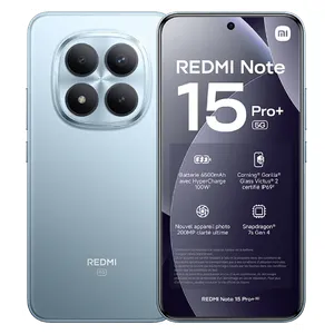  Xiaomi Redmi Note 15 Pro Plus - Dual SIM - 6.7 Inches - Snapdragon 7s Gen 4 - 6500mAh, 100W AI 