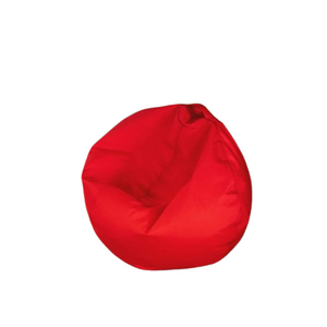 Cozy Oxford Fabric Dot Bean Bag Chair - Red 