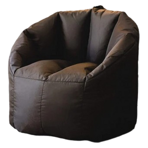 Cozy Oxford Fabric Colosseum Bean Bag Chair - Gray