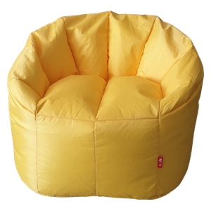  Cozy Oxford Fabric Colosseum Bean Bag Chair - Yellow 