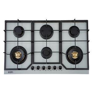  طباخ داخلي داما - D95W - 5 مشاعل - ابيض 