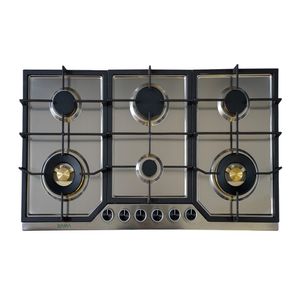 Dama D96SS - 6Burners - Built-In Gas Cooker - Gray
