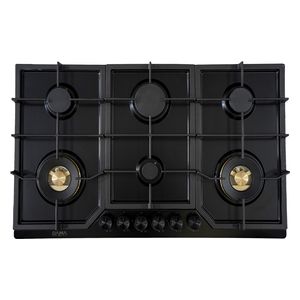  Dama D96B - 6Burners - Built-In Gas Cooker - Black 