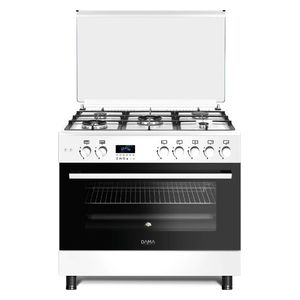 Dama DRC2004  - 5 Burners - Gas Cooker - White