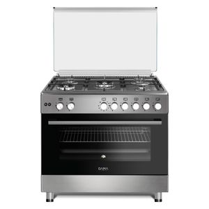 Dama DRC1000 - 5 Burners - Gas Cooker - Black