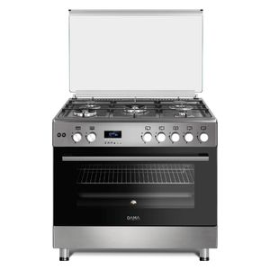  Dama DRC2000 - 5 Burners - Gas Cooker - Silver 