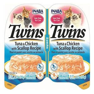  Inaba Twins Tuna and Chicken with Scallop Recipe - 70g 