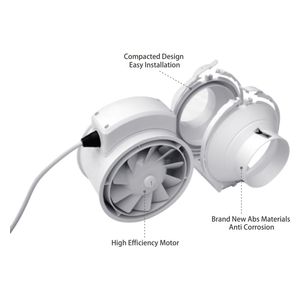  Green Breeze WindDPT-125P - Exhaust Fan 
