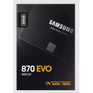  Samsung MZ-77E500BW - 500GB - Internal SSD Hard Drive - Black 