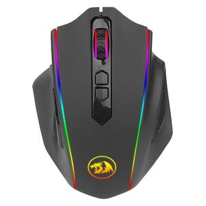  ReDragon Vampire M686 Gaming Mouse - Wireless - 8 Programmable Buttons - RGB Lighting - Black 