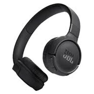 سماعة رأس لاسلكية على الأذن من JBL طراز T520 - اللون الأسود