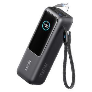 Anker - Power bank - 25000mAh - Fast Charging 165W - Black