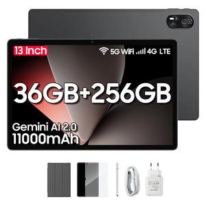  Blackview Mega 8 - 13 inches, IPS LCD - Unisoc T620 octa-core - Android 15 - 11000 mAh, Fast Charging 18W 