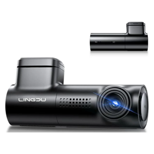 Lingdu D08 - Dash Cam - 1296P Resolution - Wi-Fi  built-in - Black