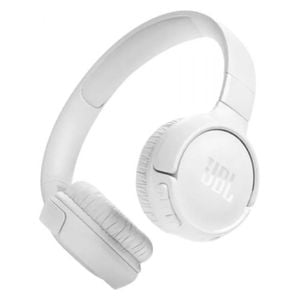 سماعة رأس وايرلس من JBL طراز T520 - على الأذن - أبيض