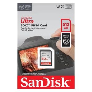  SanDisk  SD Card - 512GB  - Black 