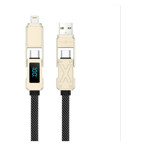 WiWU 4-in-1 Charging Cable - Black