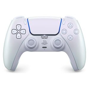 وحدة تحكم لاسلكية سوني - لجهاز PS5 و PC/Mac - ميزات Haptic Feedback و Adaptive Triggers - مايكروفون مدمج - ابيض