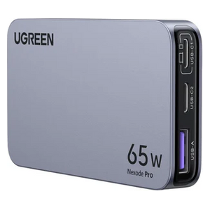 Ugreen Nexode Pro - Charger - 3 Ports - 65W - Gray 
