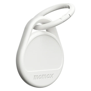 Momax Pinpop Duo - Smart Locator Tracker with Apple Find My & IP67 Protection - White