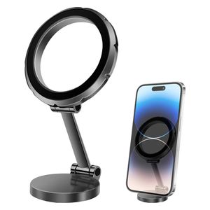  Gulfy H860 Magnetic Phone Holder - 1080 Degree Rotating Arm - Strong Magnet - Black 
