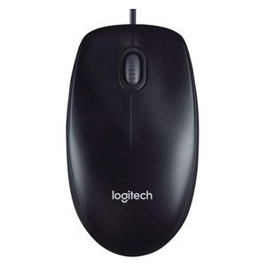  ماوس لوجيتك سلكي M90 - بطول 1.5 متر - اسود 