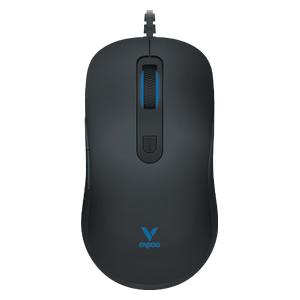  ماوس ألعاب سلكي رابو - 7 أزرار قابلة للبرمجة - إضاءة خلفية - توصيل يو اس بي - أسود 