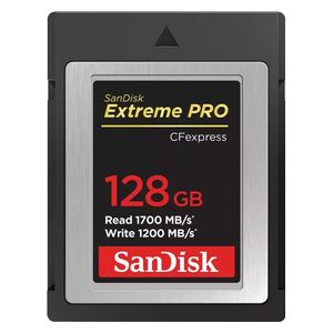  SanDisk SD Card - 128GB  - Black 