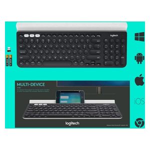  Logitech K780 - Wireless Keyboard - Black 